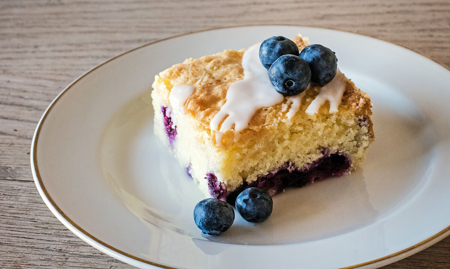Lemon blueberry bars